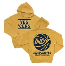Yes Cers Indiana Supporters - Basketball Tribute Unisex Hooded Sweatshirt