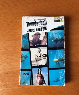 Ian Fleming Thunderball James Bond 007 Pan Books Paperback 1965 Film Tie-in