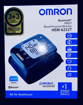 Omron Wrist Blood Pressure Monitor (HEM-6232T)