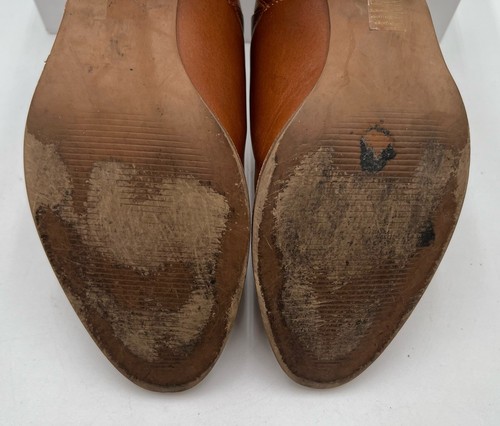 Madewell Shoes Women’s 7 Lucie Bootie Cut Out Brown Leather Casual - Bild 17 von 19