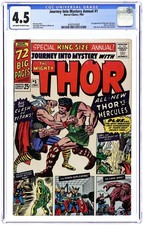 Thor Journey Into Mystery #1 CGC 4.5 1965 4162101002 1st app. Hercules