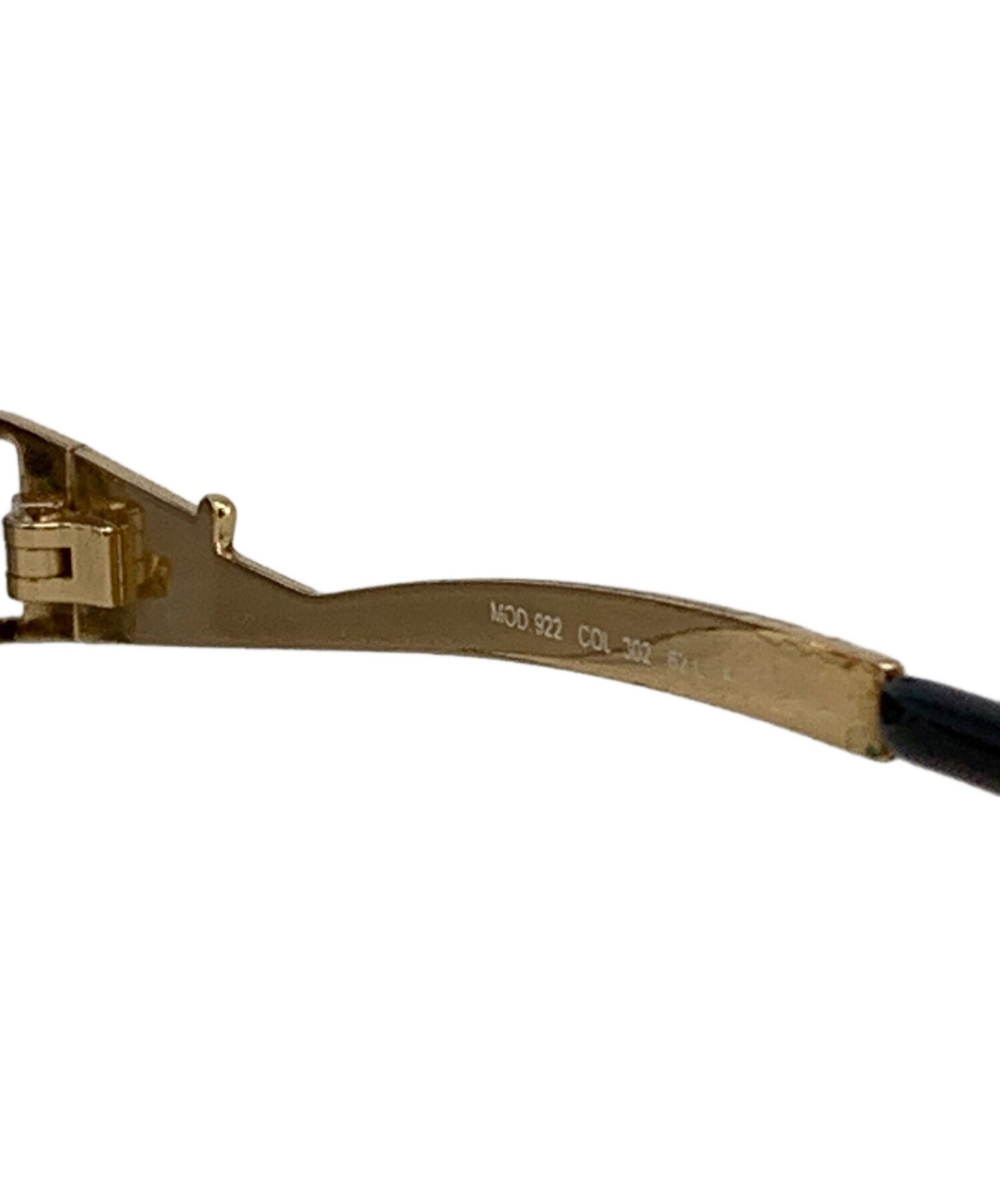 CAZAL 933 Women's Sunglasses Burberry Trench Coat Gold Used - Includes Case thumbnail 6