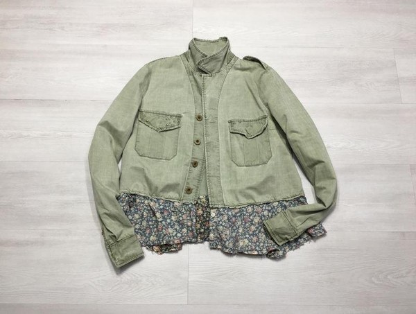Women Diesel Jacket Khaki 38 / M / 46