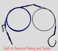 10ft 600lb Cable and Mono Shark Leader