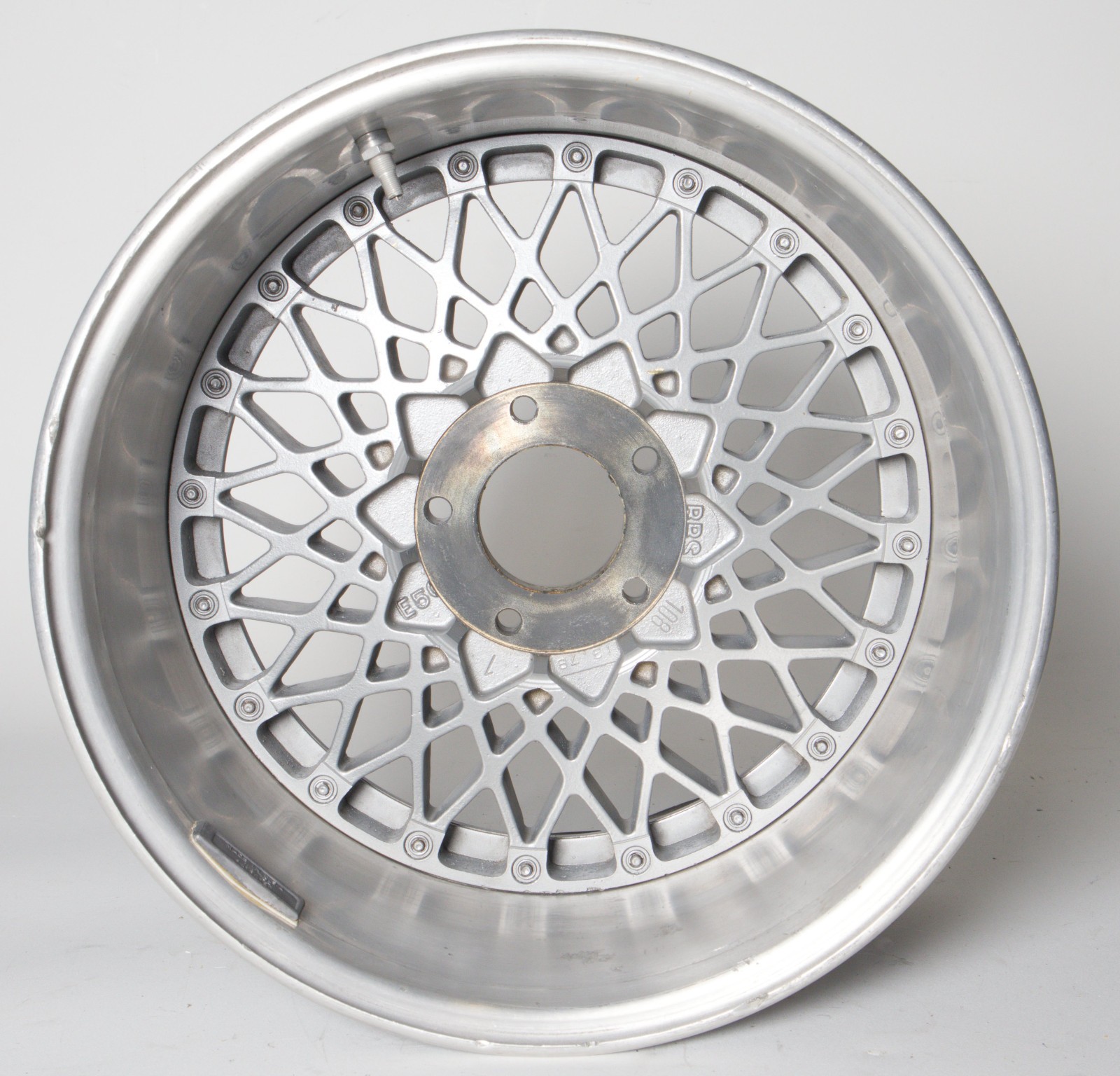 BBS E50 15" 3 piece magnesium vintage racing wheels Ferrari 365 GTB4 Daytona BB