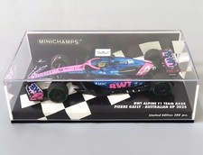 Minichamps BWT Alpine F1 A525 Pierre Gasly 1/43 Model Car Used