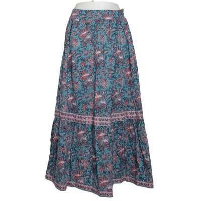 Louise Misha, Rock, Größe: 36, Skirt Jansiane Teal Garden Of Eden #7UB
