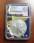 2018-W American silver eagle burnished__NGC MS 70
