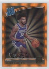 2018 Panini Donruss Rated Rookies Holo Orange Laser Marvin Bagley III #168 0y6s
