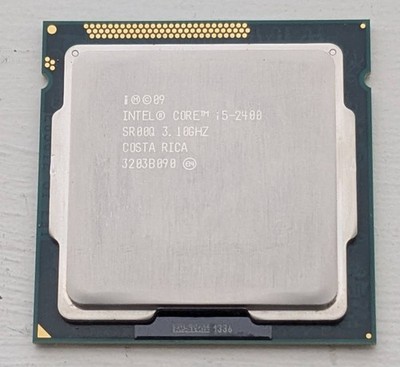 Intel Core i5-2400 3.10GHz Quad-Core CPU Processor SR00Q Socket LGA1155 - TESTED