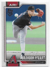 2026 Topps #45 Brandon Pfaadt - Arizona Diamondbacks