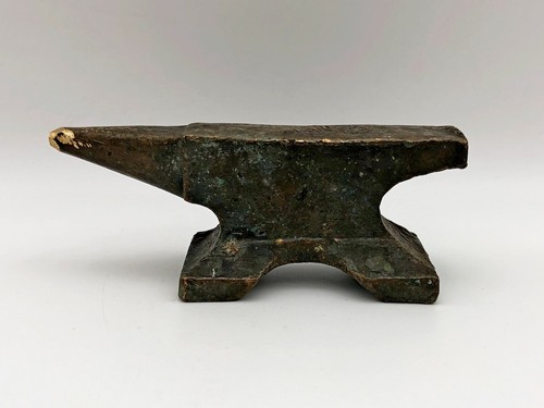 Bronze Anvil Mini Vintage Desk Jewelry Device Small Watchmakers Tool USSR - Picture 7 of 12