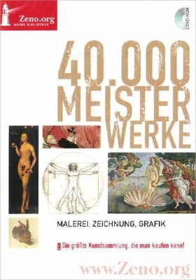 40.000 Meisterwerke (PC+MAC-DVD) Buch Directmedia