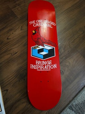 Consolidated Skateboard One Legged Cardinal Deck | eBay
