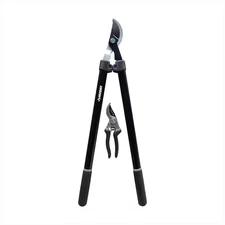 2-Piece Garden Tool Set (Lopper and Pruning Shears)