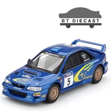 MINI GT SUBARU IMPREZA WRC 99 #5 1/64 WINNER 1999 RALLY AUSTRALIA MGT00986