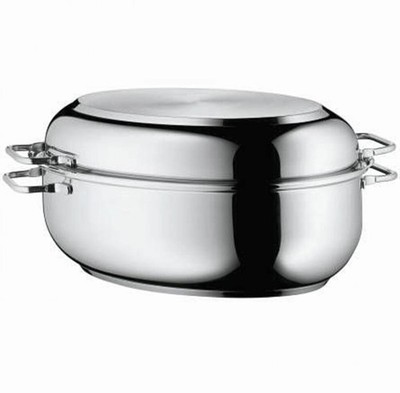 WMF Topf Extrabräter 8,5 l Fassungsvermögen +Deckel Edelstahl induktion geeignet