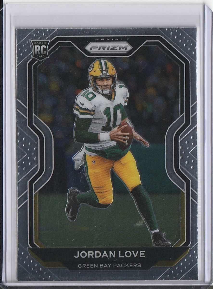 2020 Panini Prizm - #363 Jordan Love - Base Rookie (RC) NFL Football Packers