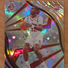 Panini 2022 Revolution E.J. Liddell #30 Ohio State Astro Rookie Card