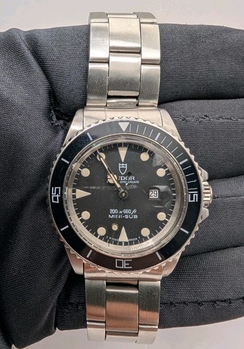 Tudor 73090 Submariner Mini-Sub Black Dial 33mm 