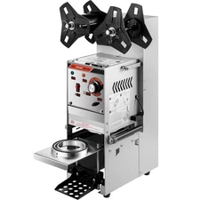 Semi-automatic Cup Sealing Machine Electric Bubble Tea Cup Sealer 300-500 Cups