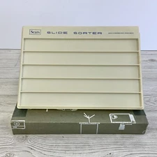 Vintage Sears Illuminated Slide Sorter No. 9905 Tested Works /cb