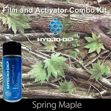 Hydro Dip  Film Activator Combo Kit Spring Maple Camo Camouflage