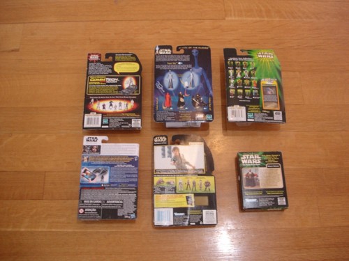 STAR WARS Action Figures 2/$12 Hasbro & Kenner NWT Sealed, 3" to 4" Figures - Picture 2 of 12