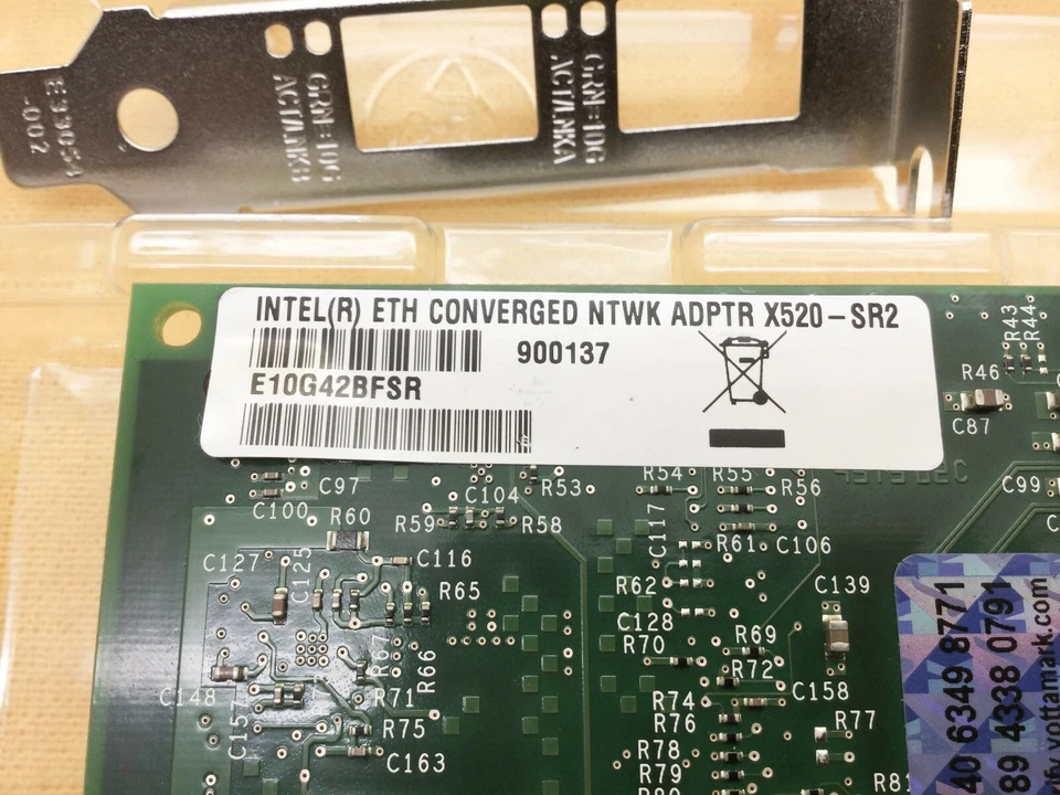 X520-SR2 Original Intel 10GB 2P Ethernet Converged Network Adapter E10G42BFSR - Image 4 of 4