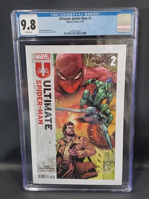 Ultimate Spider-Man #2 CGC 9.8 Cover A 1st Printing Marvel Comics 2024