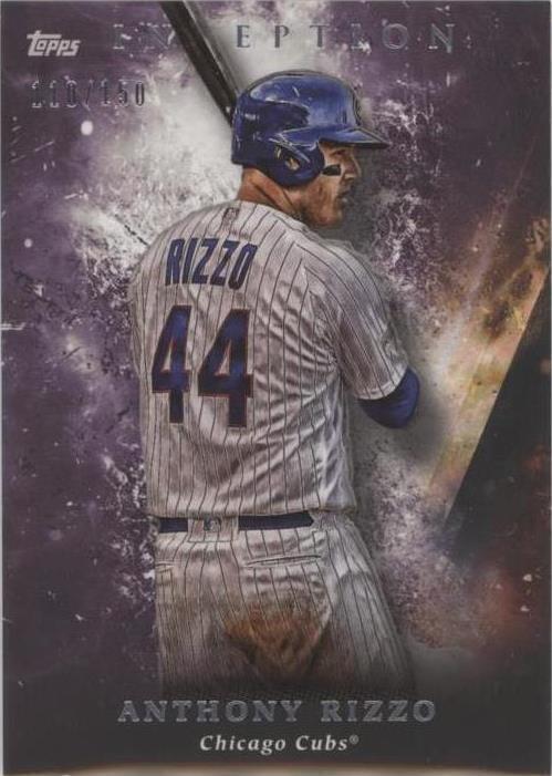 2018 Topps Inception - Anthony Rizzo #66 Purple /150 for sale online | eBay