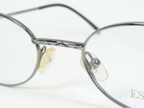ESCADA E0144 E58 GUNMETAL /GOLD EYEGLASSES GLASSES FRAME 49-18-135mm France - Picture 7 of 10