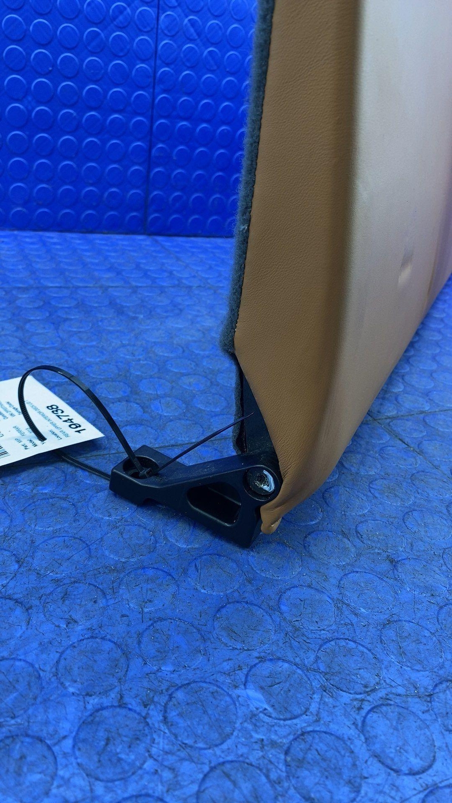 2008-2014 FERRARI CALIFORNIA REAR UPPER INTERIOR DECK LID TRIM BEIGE *INDENTS*
