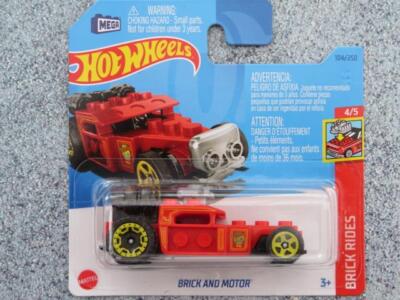 Hot Wheels H3E 104 BRICK und MOTOR rot Hot Wheels 2023 104/250 CaseE