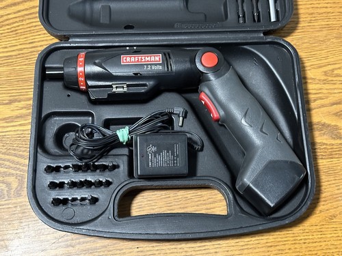 Craftsman 315.117790 Cordless Drill Driver With Case & charger Straight & Angle - Picture 8 of 15