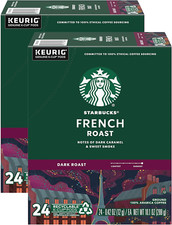 Coffee K-Cup Pods, French Roast, Dark Roast Coffee, Notes of Dark Caramel  Swee