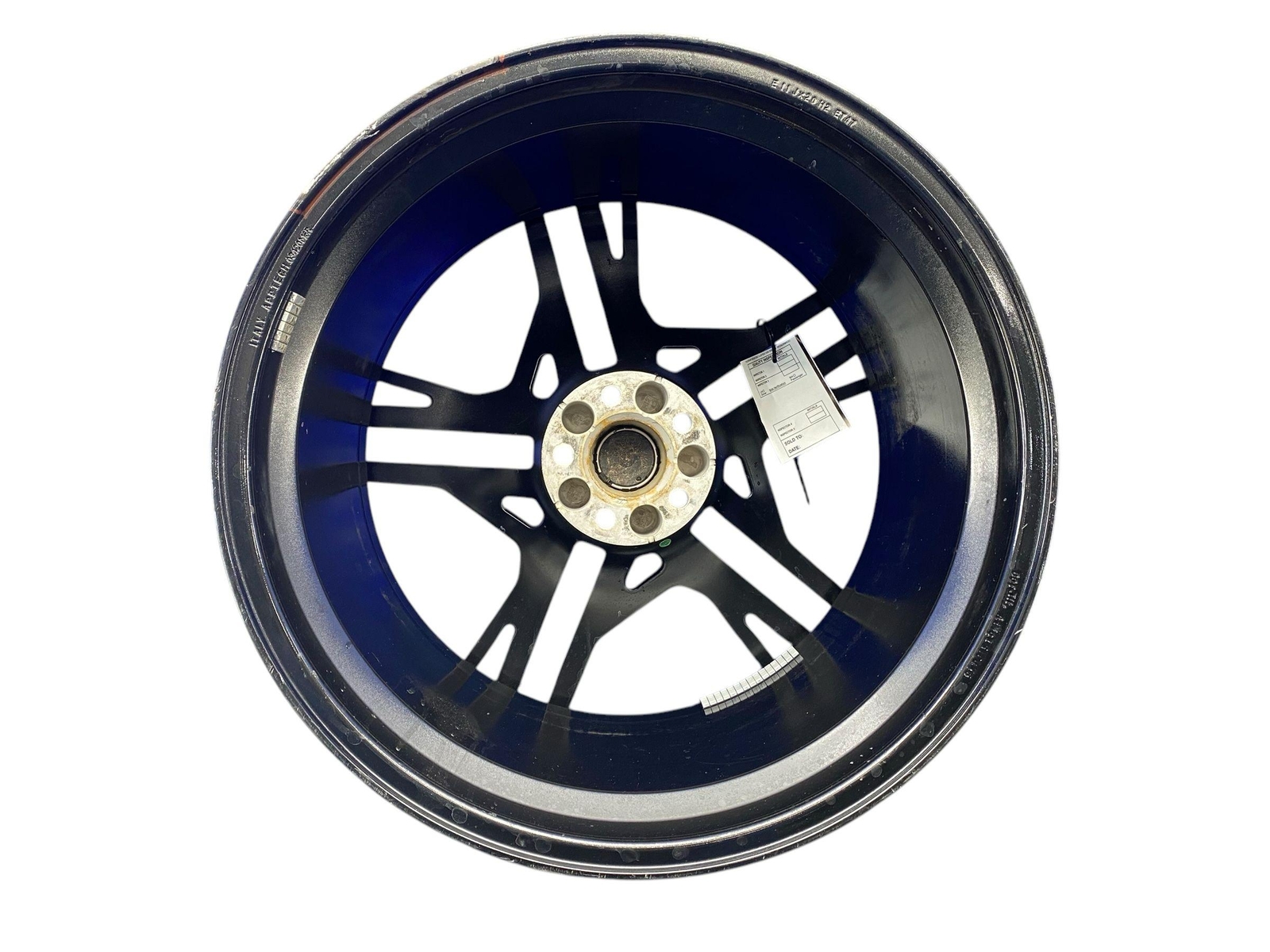 2021 2022 2023 AUDI R8 20X11 FIVE SLOTTED SPOKE WHEEL RIM MACHINED & BLACK OEM