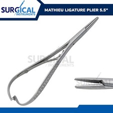 Mathieu Ligature Elastic Placing Plier 5.5" Elastomeric Orthodontic German Grade