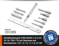 Castex Motor Einstellwerkzeug Satz Nockenwellen FüR FORD-MAZDA Diesla/Benzin