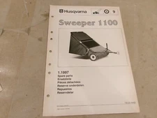 HUSQVARNA SWEEPER 1100 SPARE PARTS LIST 106 23 19-63