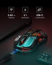 GravaStar Mercury M2 Wireless Gaming Mouse with Optical Sensor with 26,000 DPI — image 3