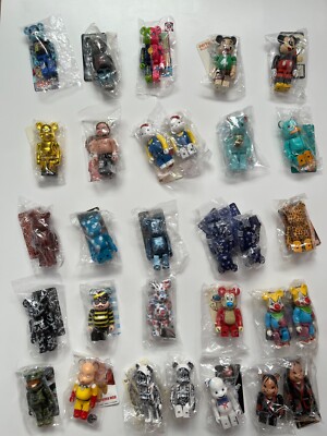 2 Bearbrick Be@rbrick Sealed with Card Series Medicom Toy 100%