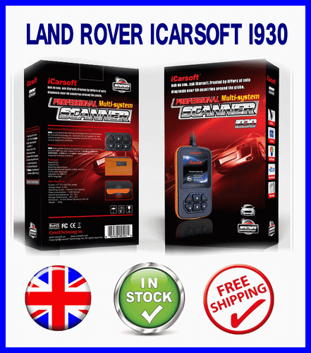 LAND ROVER DISCOVERY 2 DIAGNOSTIC SCAN TOOL FAULT CODE READER OBD2 ICARSOFT i930