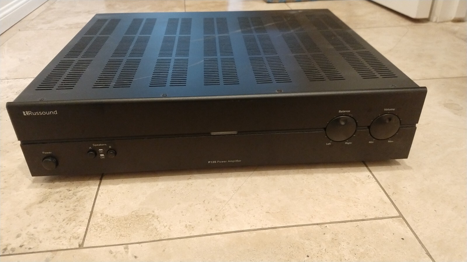 Russound P125 125 watt per channel 250W 2Channel Dual Source