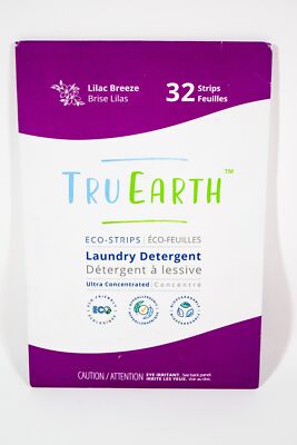 Tru Earth Eco-Strips Concentrated Laundry Detergent LILAC BREEZE = 32 loads