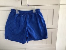 DSG Unisex Youth Blue Gym Shorts Size Medium