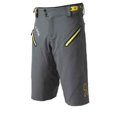 Dirtlej Trailscout MTB Shorts Size S Gray Lime Waterproof Durable Cycling