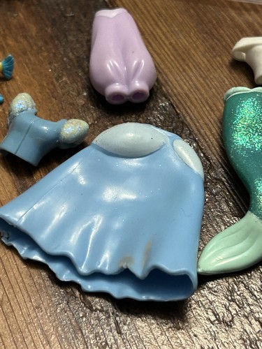 Disney Prinzessin Magic Clip 7 mit Druckknopf & 9 Gummi Kleid Flunder Set 12 - Bild 7 von 11