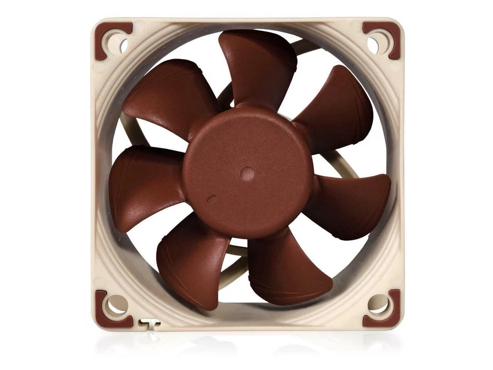 Noctua NF-A6x25 PWM, Premium Quiet Fan, 4-Pin (60mm, Brown) - Image 4 of 4