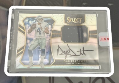 2016 Select Dak Prescott ROOKIE RPA Silver Prizm Auto /99 Sealed Dallas Cowboys
